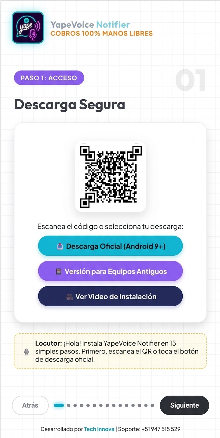 Guía de Instalación YapeVoice